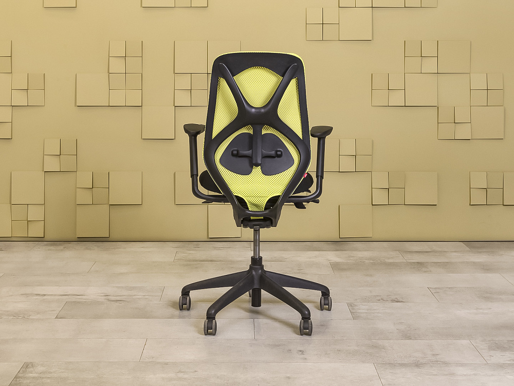 Офисное кресло для персонала на колесах Asis Ткань Чёрный Импорт  КПТЧ-29125