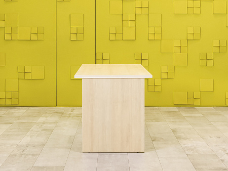 Офисный стол прямой ЛДСП Клен  СППВ-05125