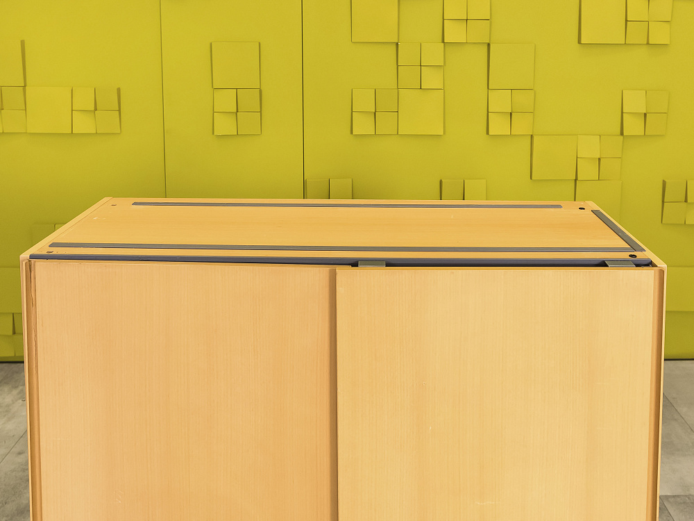 Шкаф для документов офисный  BENE ЛДСП Бук Австрия  ШД2ДВ3-03025