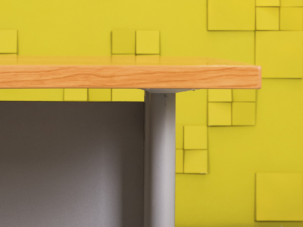 Офисный стол угловой 1200x1200 ДСП Ольха Россия_СПУЛ-060723