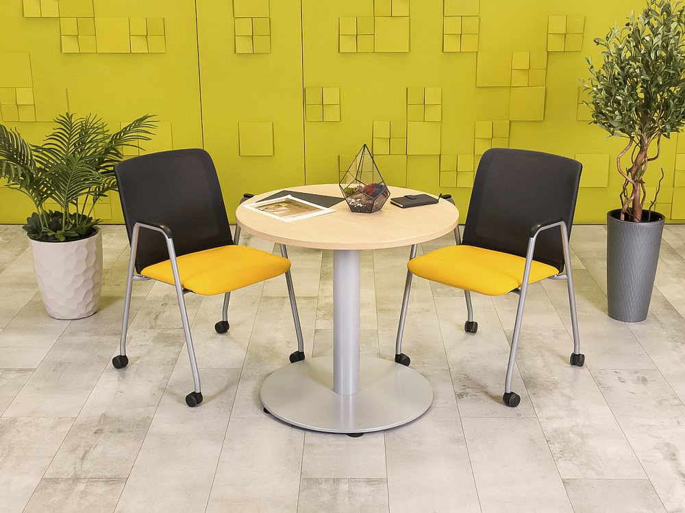 Обеденный стол HAWORTH ЛДСП Зебрано Германия  СГКЗ1-29105