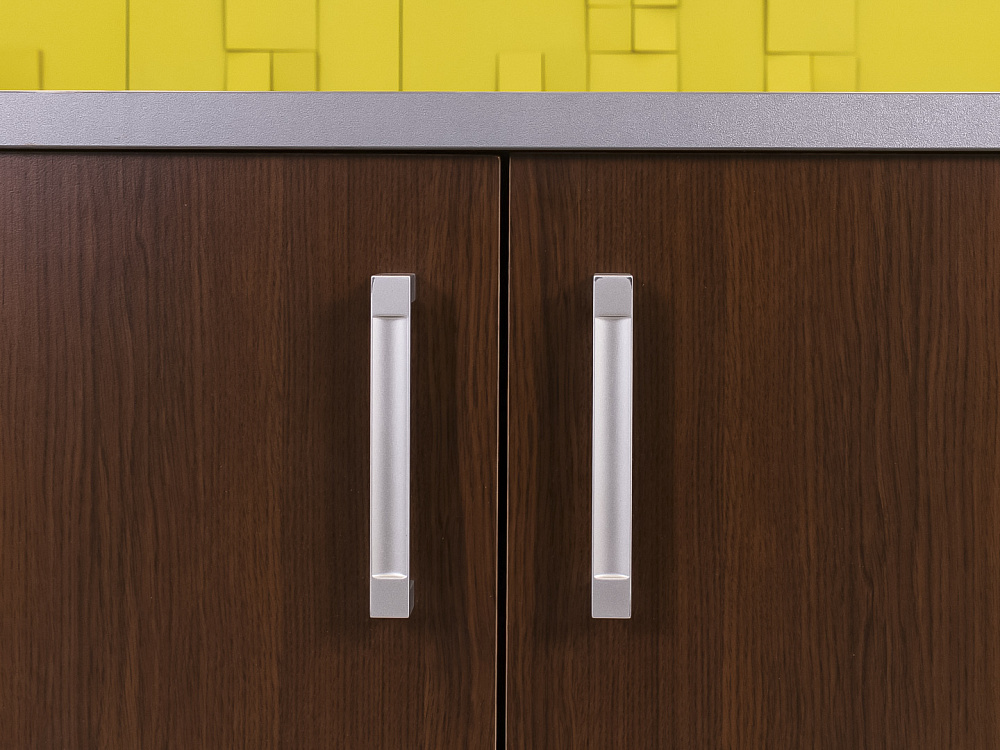 Офисная тумба для оргтехники  ЛДСП Венге  ТО2ДЕ-12125