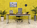 Стол для руководителя  Steelcase ЛДСП Ольха Германия  СРПЛ1-30016