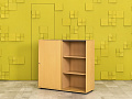 Шкаф для документов офисный  BENE ЛДСП Бук Австрия  ШД2ДВ3-03025