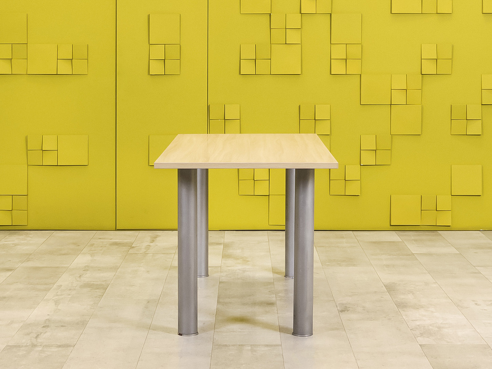 Офисный стол прямой ЛДСП Зебрано  СППЗ1-03046