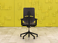 Офисное кресло руководителя на колесах Please 1 Steelcase Кожа Коричневый Германия  КРКК1-30125