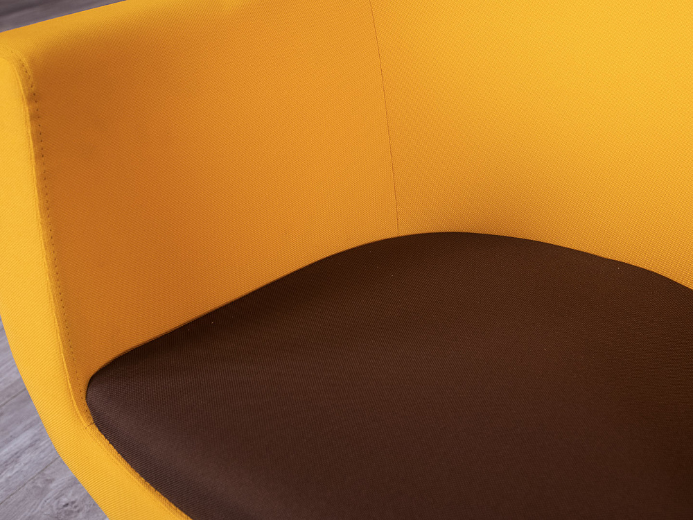 Мягкое кресло Profim Ткань Желтый Sorriso  (КНТЖ-06035)