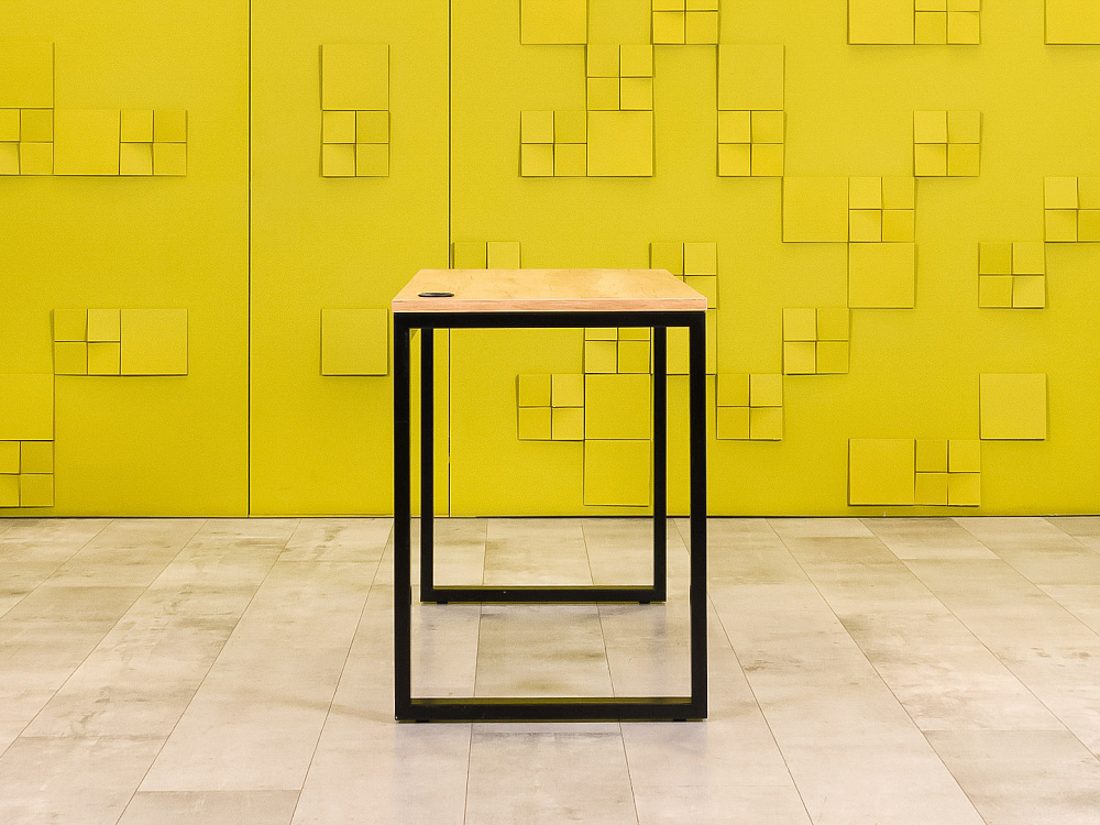 Офисный стол прямой ЛДСП Зебрано Россия  СППЗ-18075