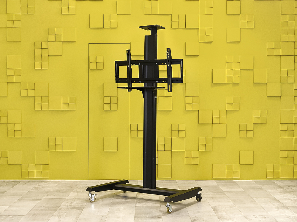 Стойка напольная под телевизор Металл Чёрный Импорт_ПТЧ1-160823