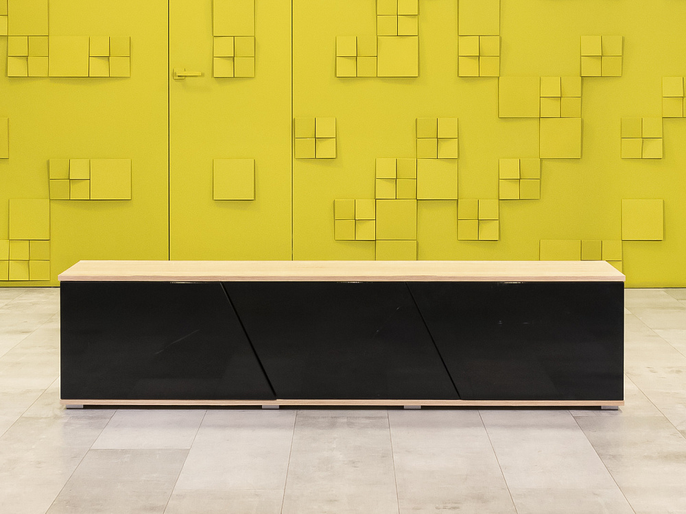 Тумба греденция ЛДСП Чёрный Россия  ГРЧ-10025