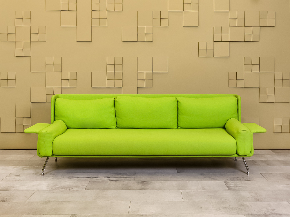 Офисный диван  KNOLL Ткань Зелёный Германия  ДНТЗ1-30016