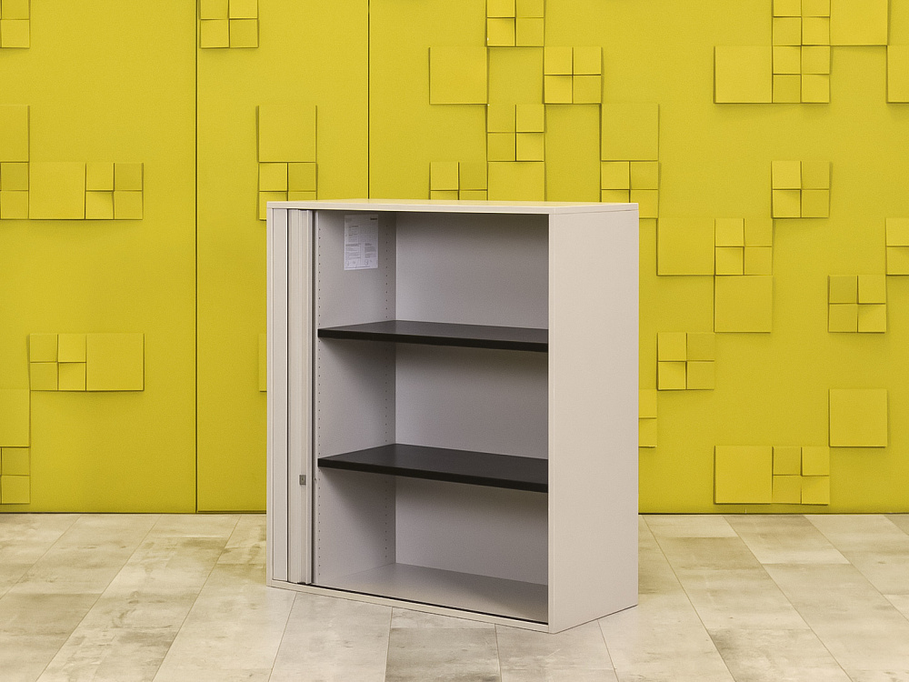 Шкаф для документов офисный  ЛДСП Серый  ШД1ДС-27046