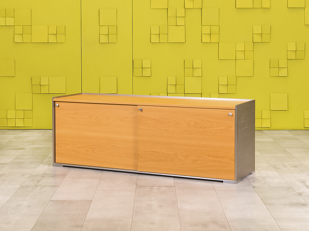 Тумба греденция  1600х500х590 ЛДСП Бук   Импорт_ГРВ-060923