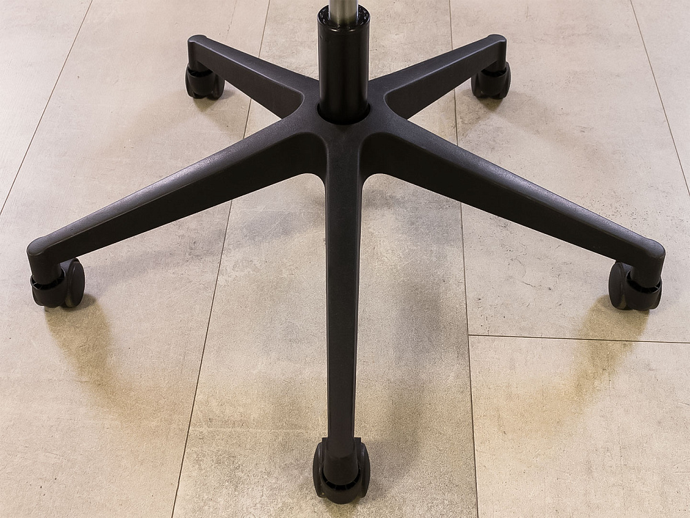 Офисное кресло для персонала на колесах BENE Ткань Синий Австрия_КПТН-120424