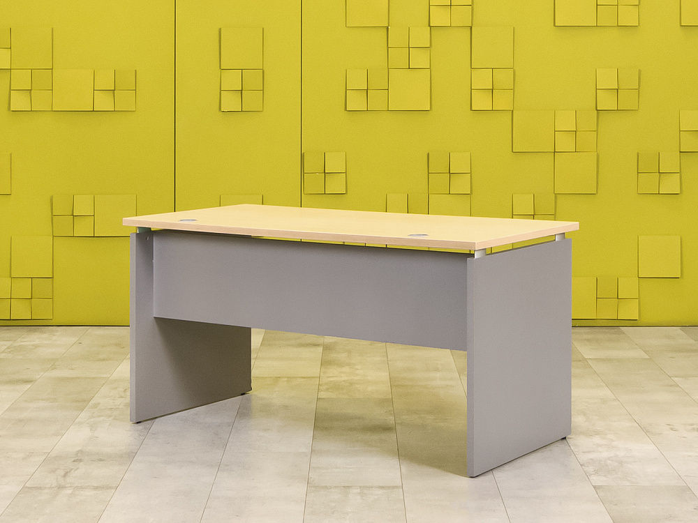 Офисный стол прямой ЛДСП Зебрано  СППЗ-31016