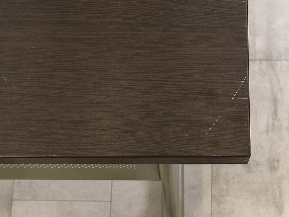 Офисный стол прямой  ЛДСП Венге Россия  СППЕ-22046