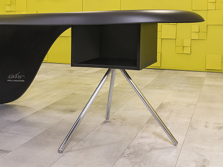 Стол для руководителя UNO DellaRovere 2200x1050 Пластик Чёрный Импорт