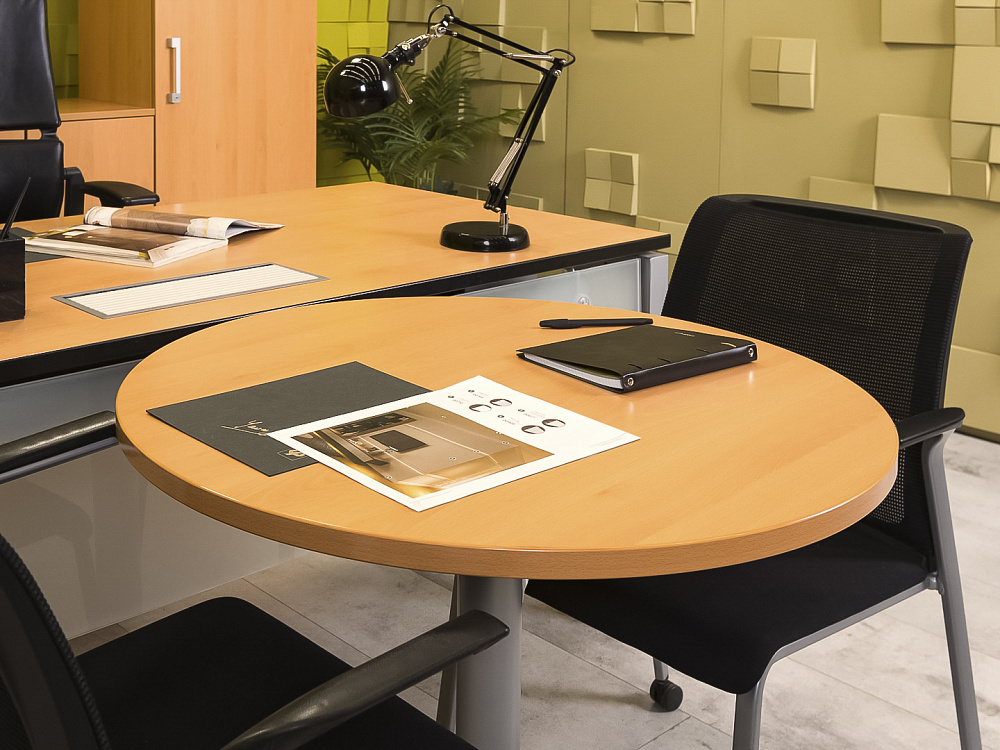 Кабинет руководителя  Steelcase ЛДСП Ольха Франция  КРЛ4-04026