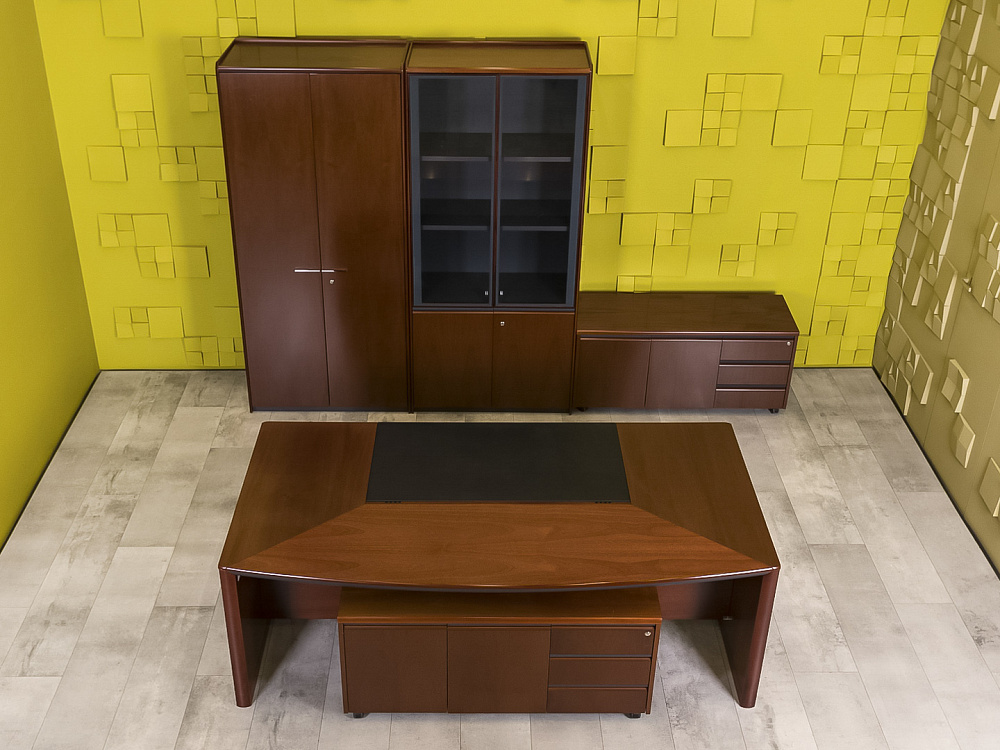 Кабинет руководителя  ORA Шпон Вишня Италия  КРШ-22016