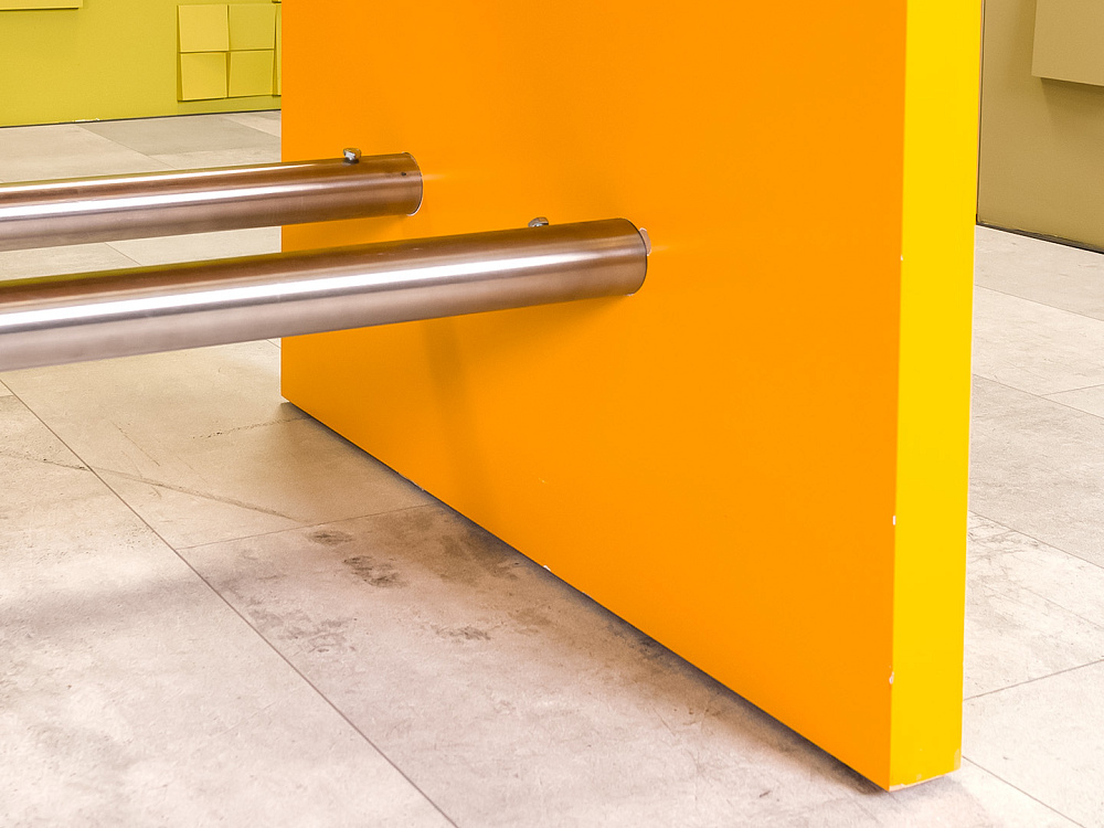 Обеденный стол МДФ Жёлтый Россия  СГПЖ-261023