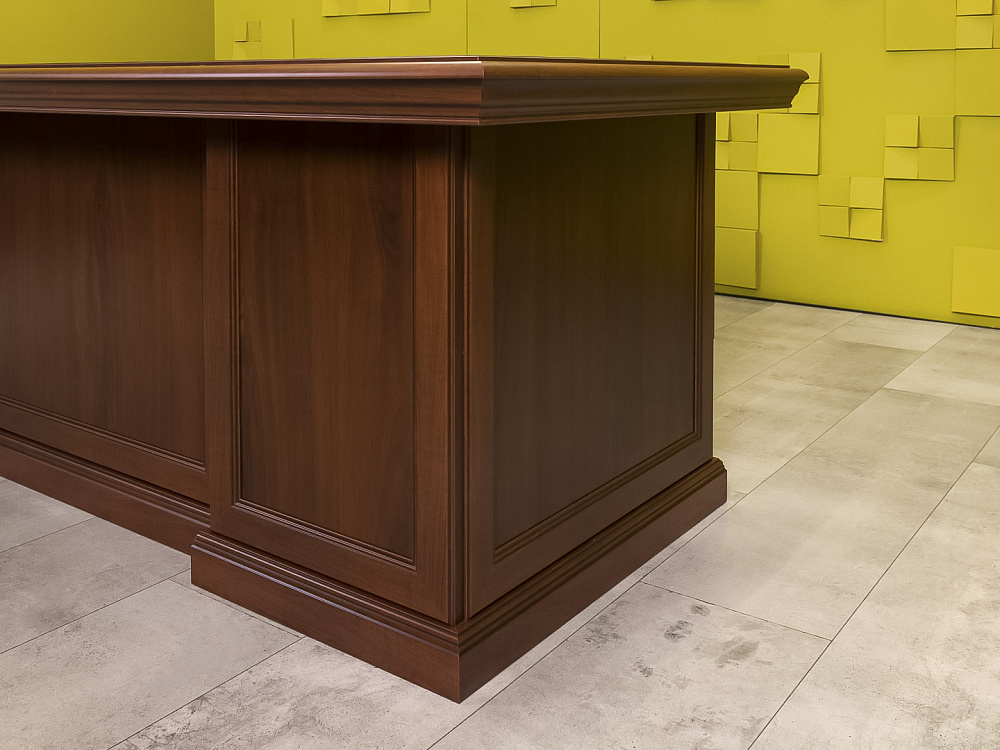 Стол для руководителя  NAPOLI MODULA МДФ Орех Италия  СРПХ-19085