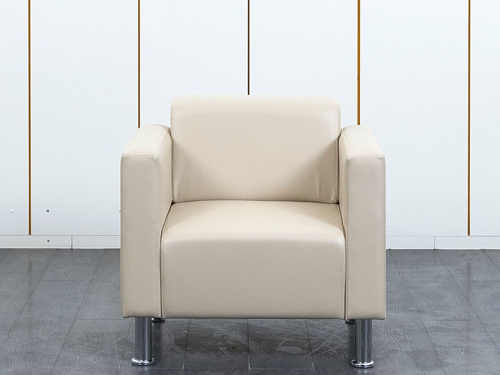 Мягкое кресло Май Кожзам Бежевый   (КНКБ-27010)