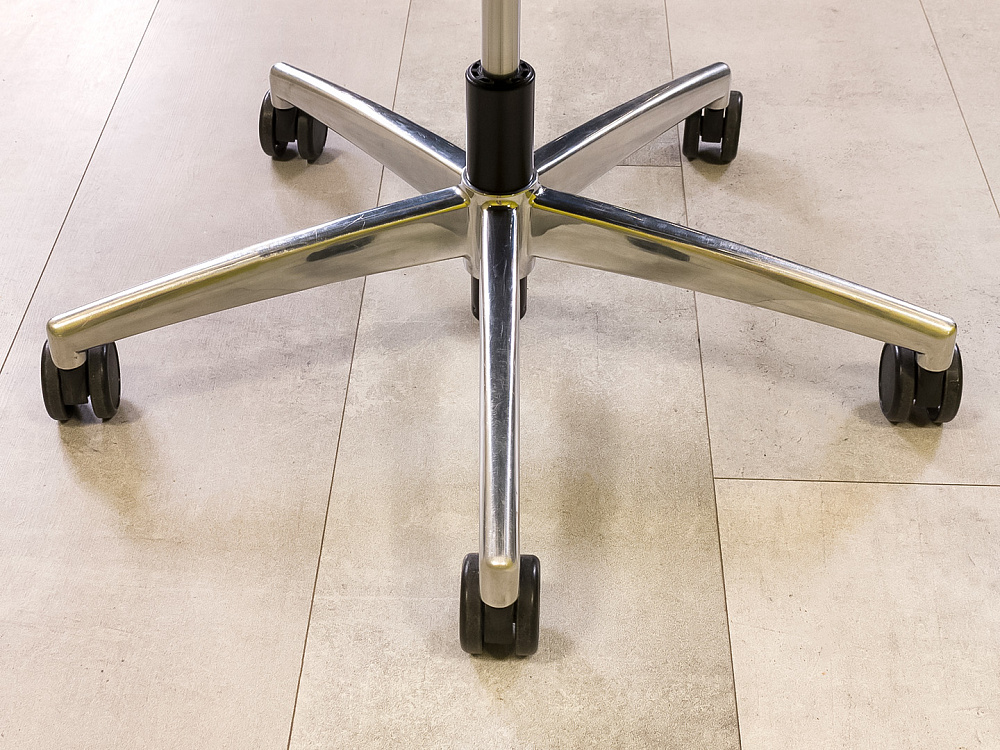 Офисное кресло для персонала на колесах TiO Ткань Синий Германия_КПТН-060823