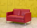 Офисный диван Herman Miller 1280x780 Кожа Красный США_ДНКК-270324