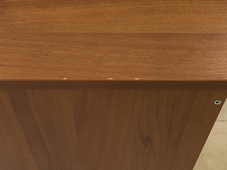 Офисный стол угловой  ЛДСП Орех  СПУХ-01125