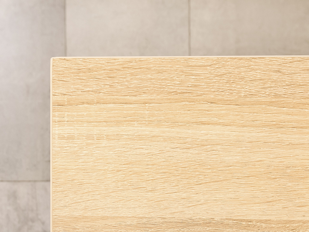 Офисный стол прямой ЛДСП Зебрано  СППЗ-14046