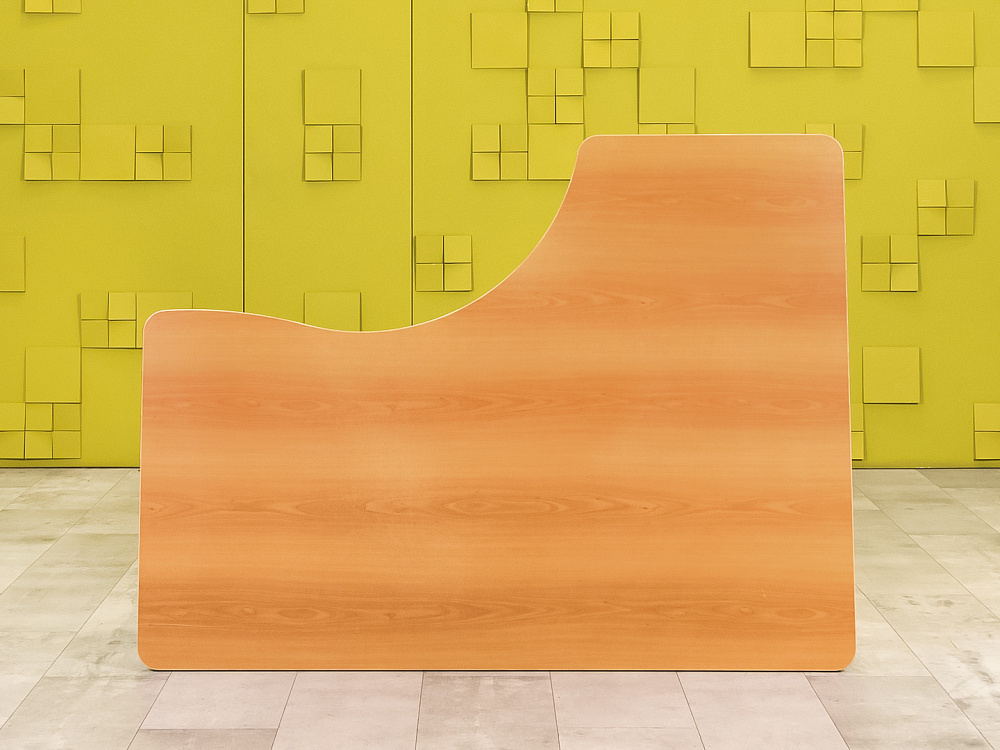 Офисный стол угловой  ЛДСП Ольха  СПУЛ-09125