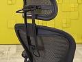 Офисное кресло руководителя на колесах Aeron B Herman Miller Сетка Серый США  КРТС-17035