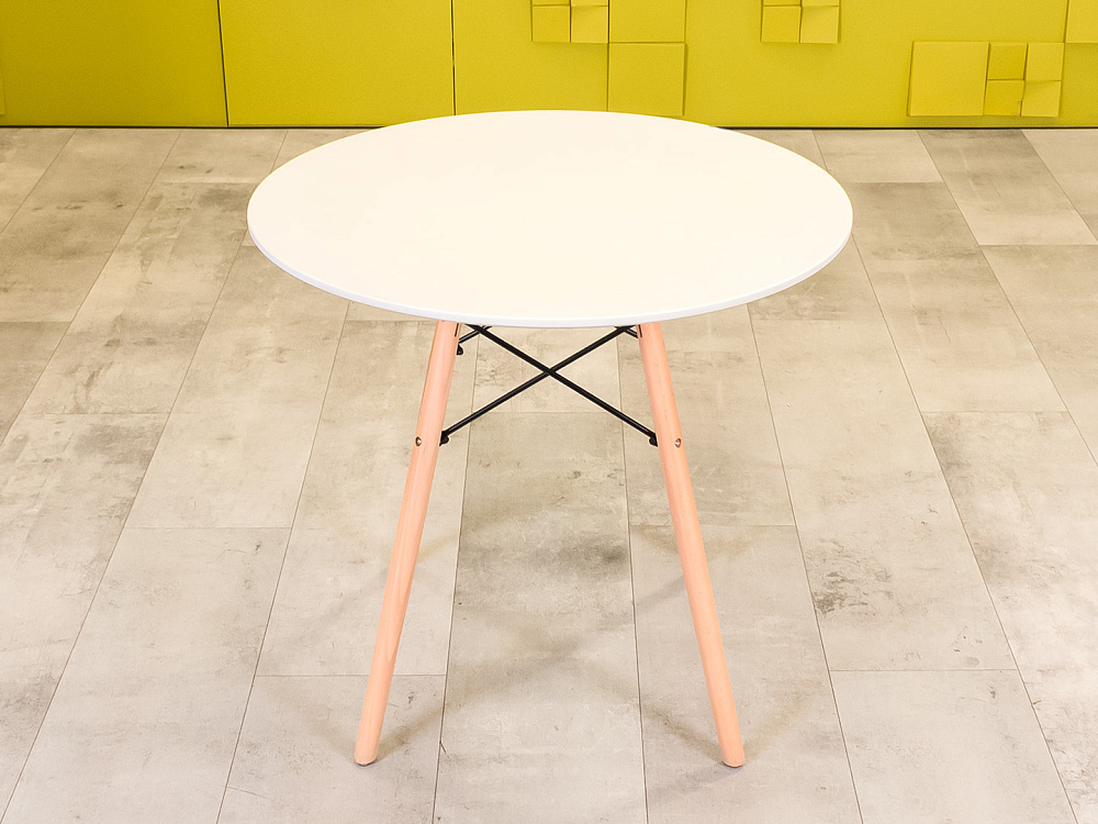 Обеденный стол IKEA ЛДСП Белый Швеция  СГКБ-290324