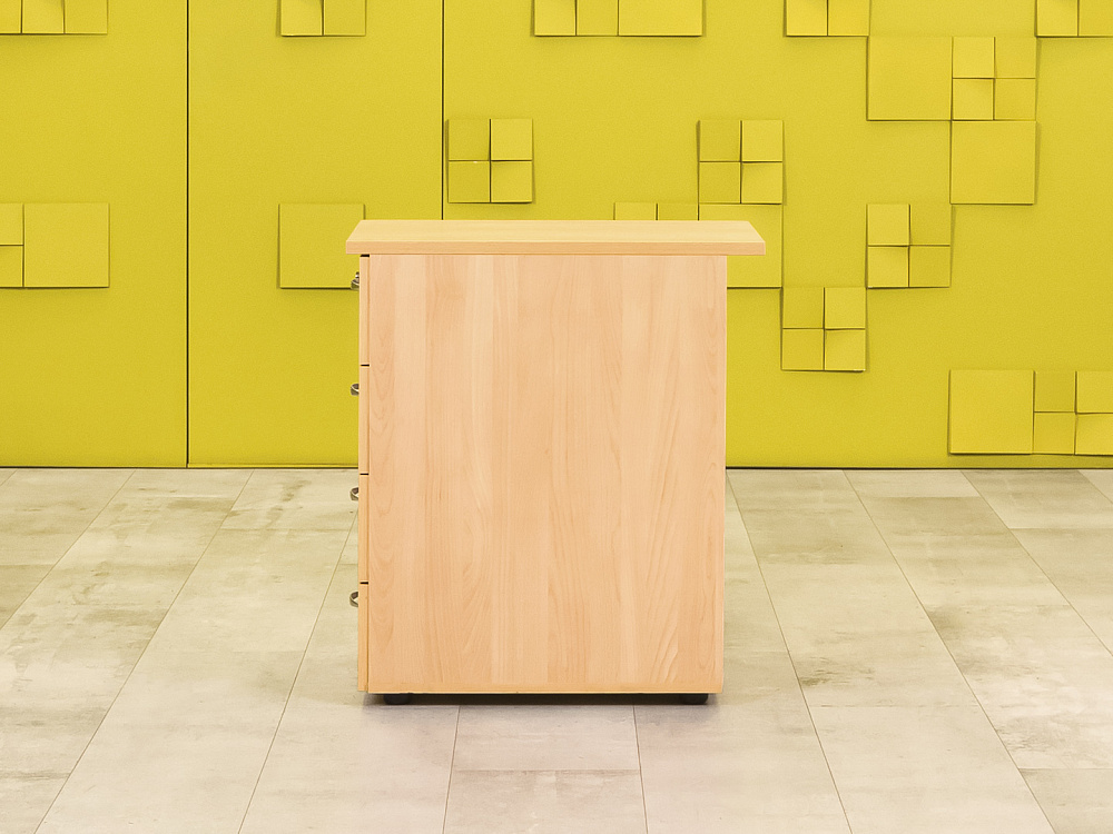 Офисная тумба приставная бук 4 ящика ТП4ЯВ-10046