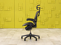 Офисное кресло руководителя на колесах Aeron B Herman Miller Сетка Серый США  КРТС-17035