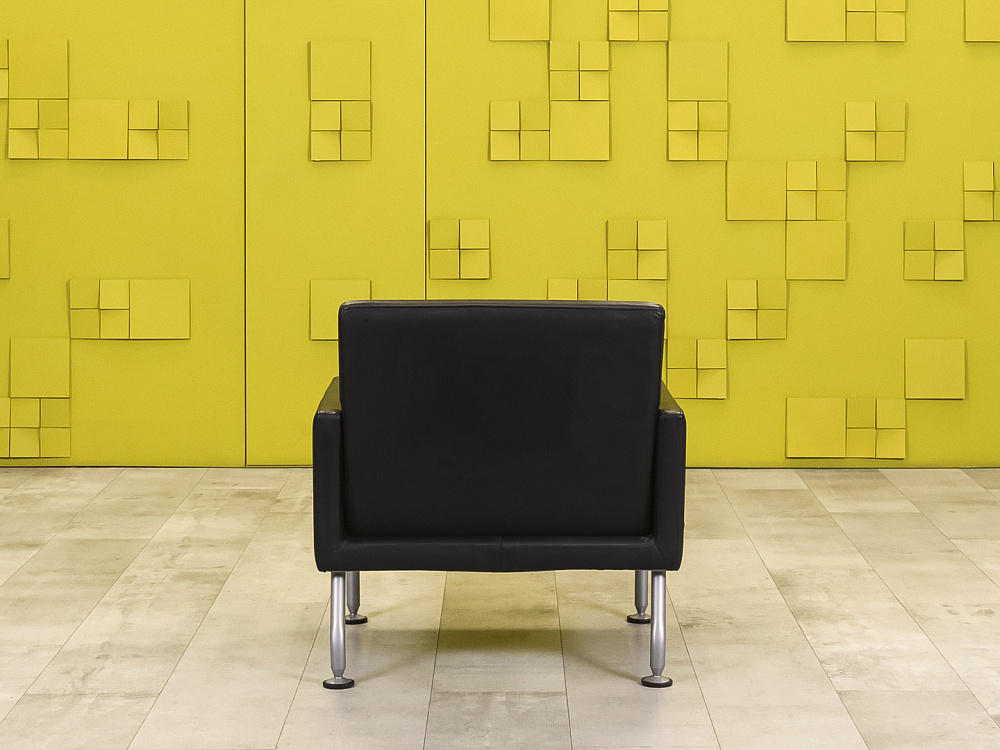 Комплект мягкой мебели Steelcase Кожа Чёрный Франция  ДНКЧК-06026