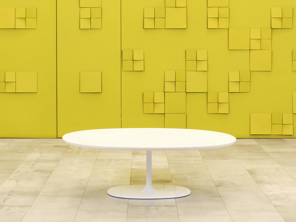 Журнальный столик ARPER Дерево Белый Италия  СЖОБ1-30016