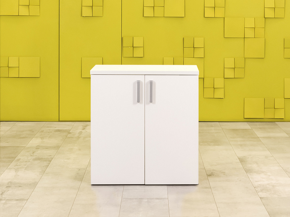 Офисная тумба для оргтехники  ЛДСП Белый  ТО2ДБ-26016