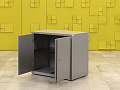 Металлическая тумба Herman Miller Металл Серый США  ТО2ДМ-23106