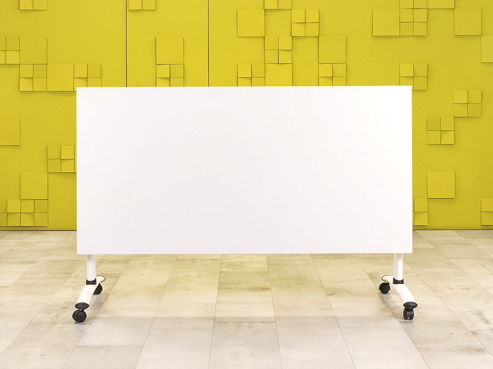 Офисный стол прямой 1600x800 ЛДСП Белый Импорт_СППБ-261223