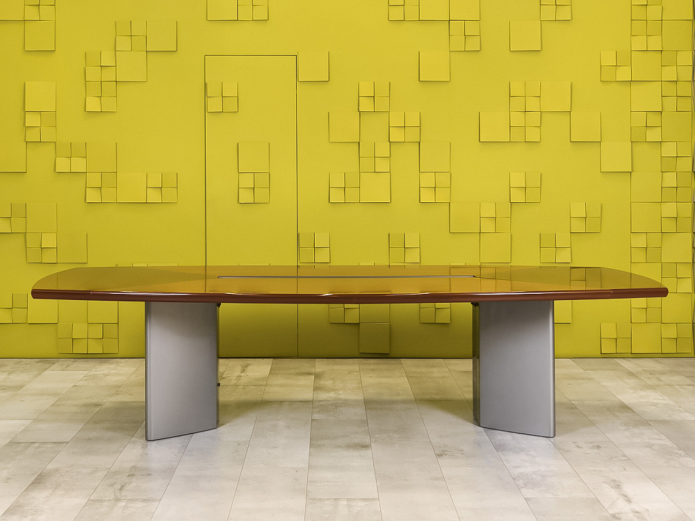 Офисный стол для переговоров ORA Шпон Вишня Италия  СГОШ-22016