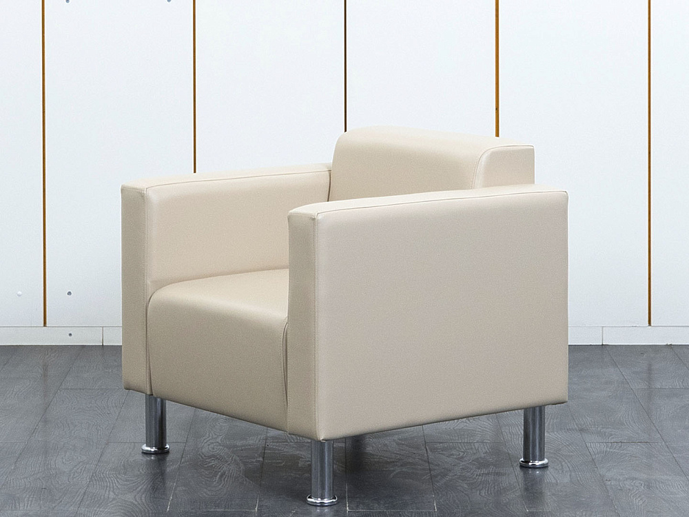 Мягкое кресло Май Кожзам Бежевый   (КНКБ-27010)