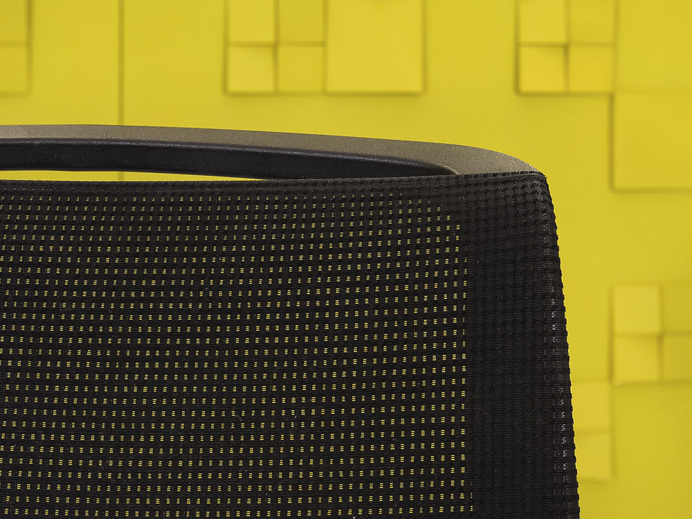 Офисное кресло для персонала на колесах Reply Steelcase Ткань Чёрный Франция  КПТЧ-30016
