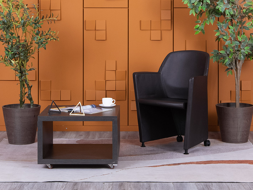 Мягкое кресло  Кожа Коричневый Prima  (КНКК-12035)