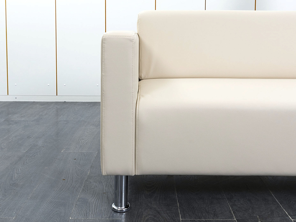 Офисный диван Май Кожзам Бежевый  Россия (ДНКБ2(Май))