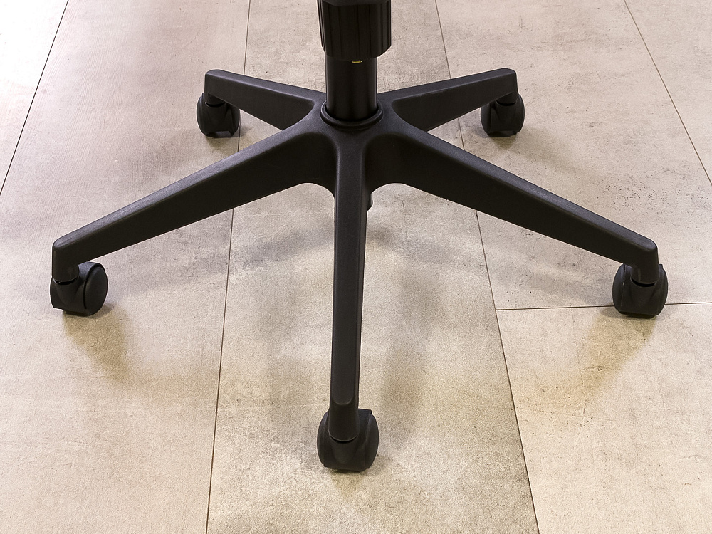 Офисное кресло для персонала на колесах Ткань Оранжевый; Чёрный Импорт_КПТО-271023