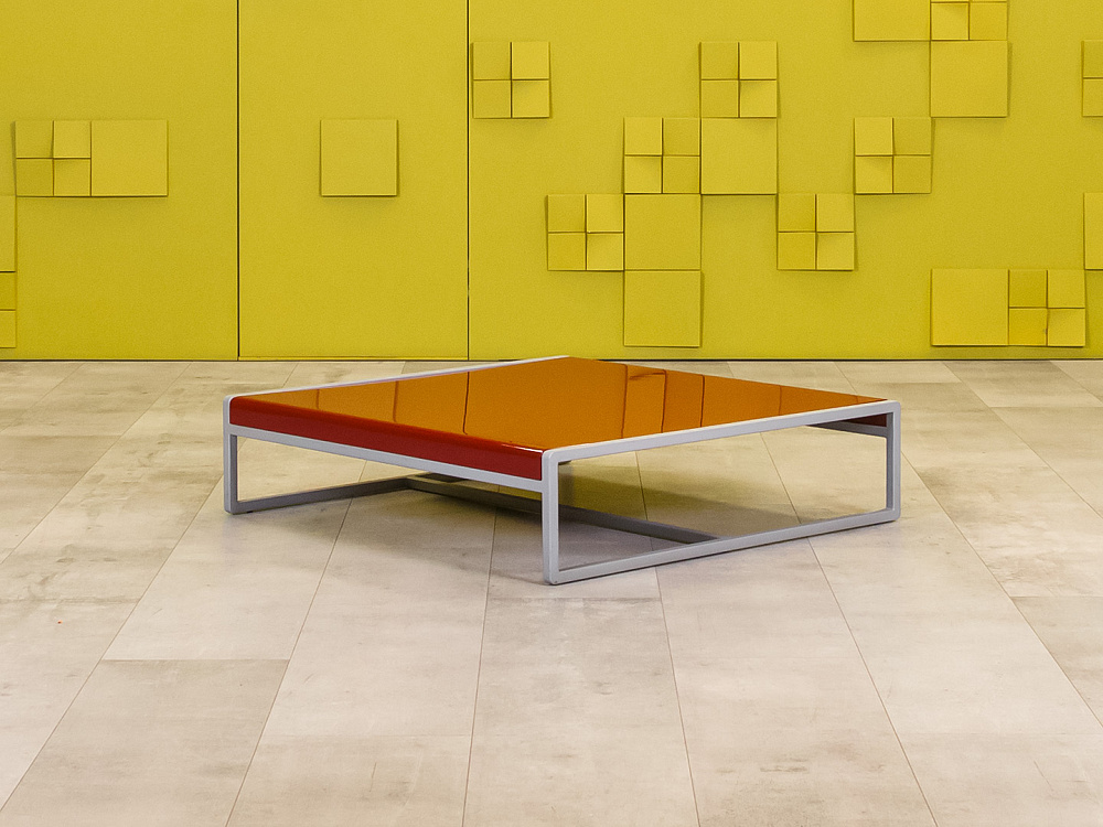 Журнальный столик 900x880x220 ЛДСП Красный Италия_СЖПК-070524