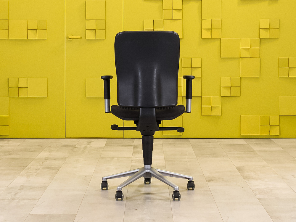 Офисное кресло для персонала на колесах Ткань Серый Россия_КПТС1-250324