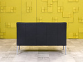 Комплект мягкой мебели WALTER KNOLL 1300x690 Кожа Чёрный Германия_ДНКЧК-190124