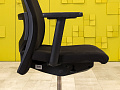Офисное кресло для персонала на колесах HAWORTH Ткань Чёрный США_КПТЧ3-121124